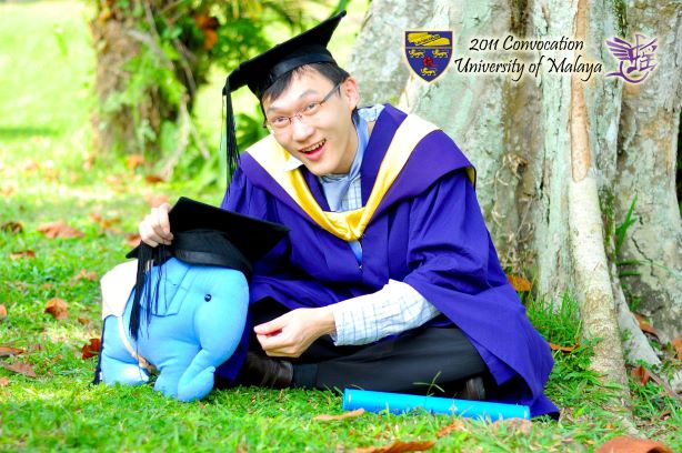Alexander Ang Convocation Photo in 2011
