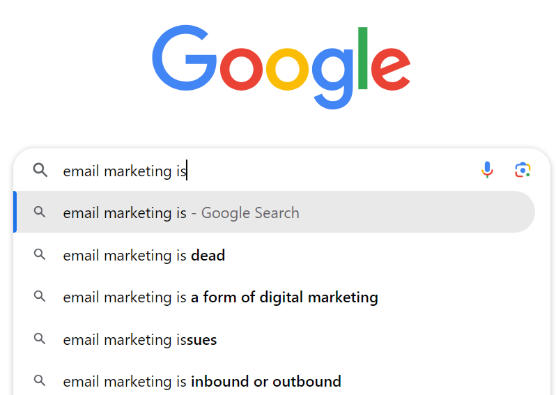 Email Marketing Is Dead Screenshot