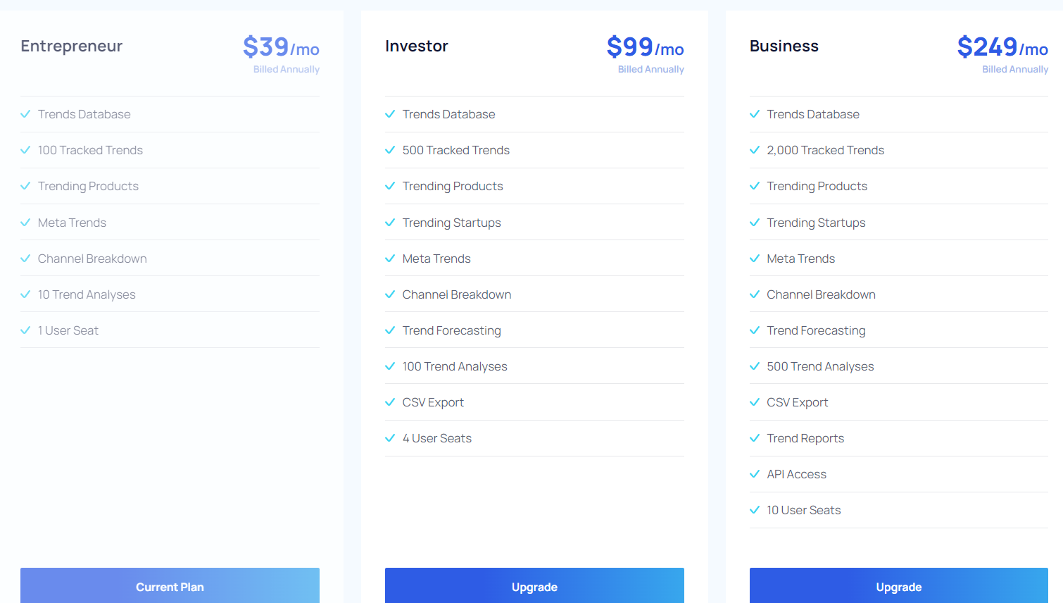 Pricing Plan - Exploding Topics